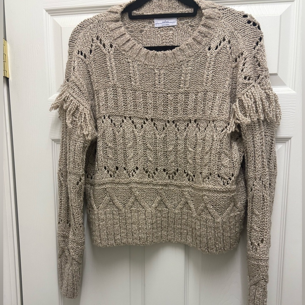 Old Navy Fringe Sweater
